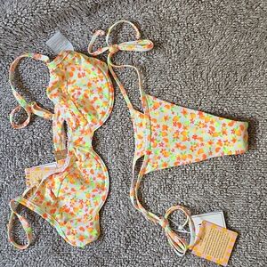 Kulani Kinis Vibrant Floral Bikini Set